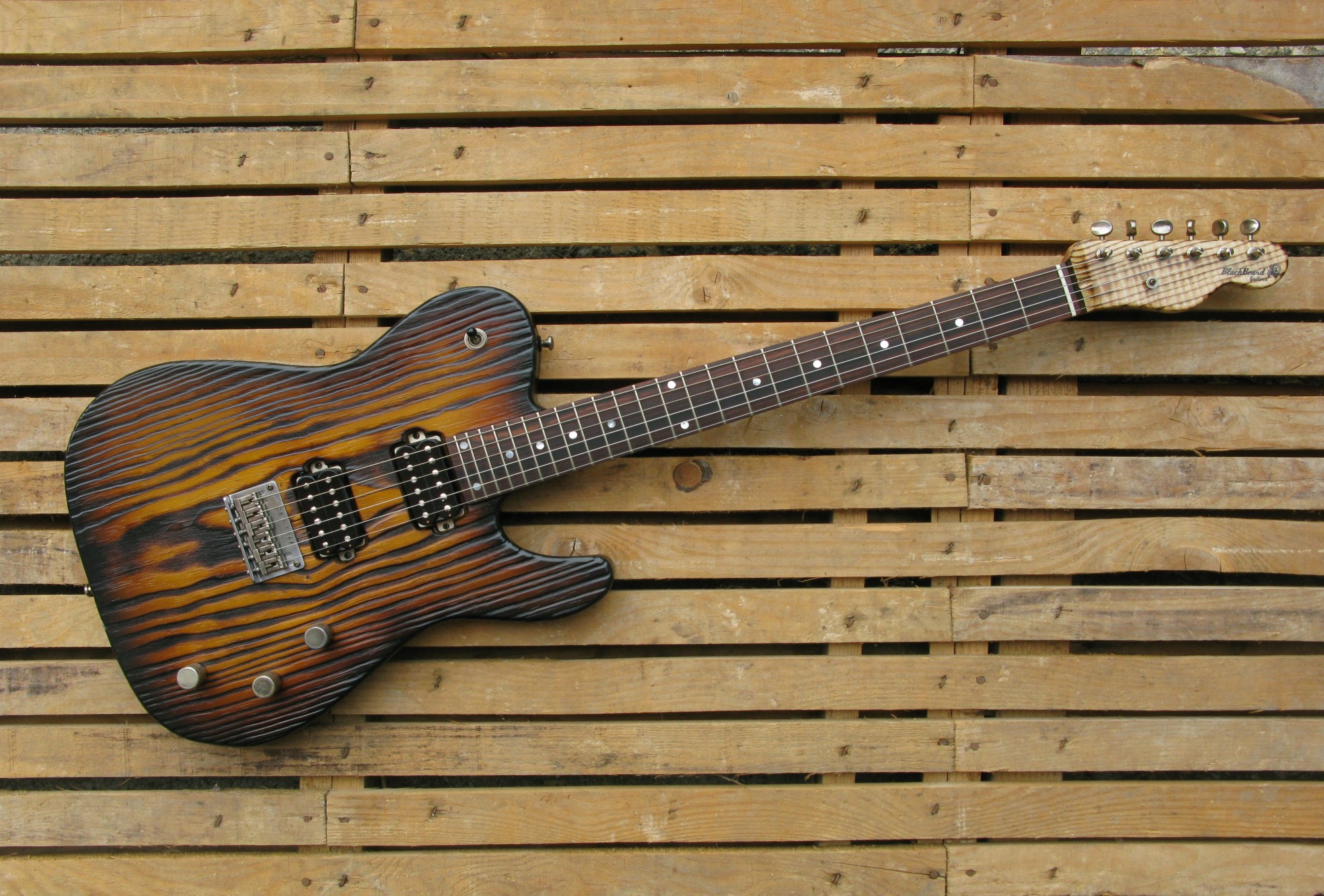 Chitarra Telecaster in pino roasted