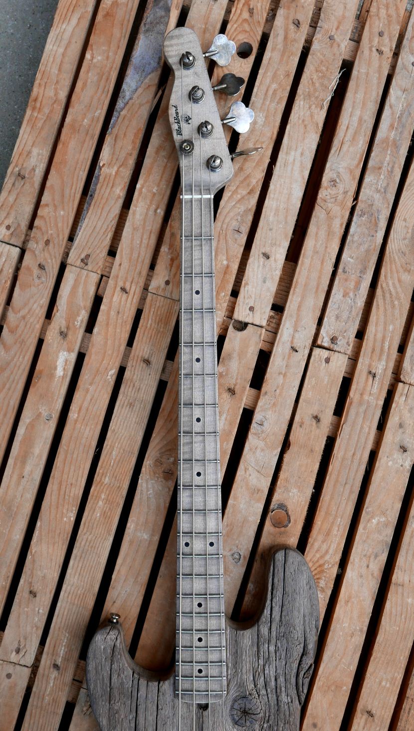 precision bass old wood neck