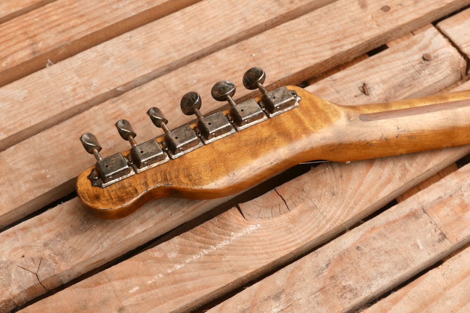 telecaster chitarra manico kluson meccaniche
