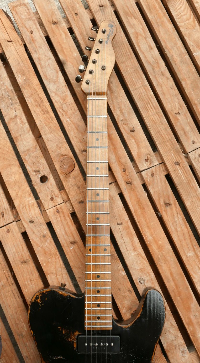 telecaster chitarra manico carpino