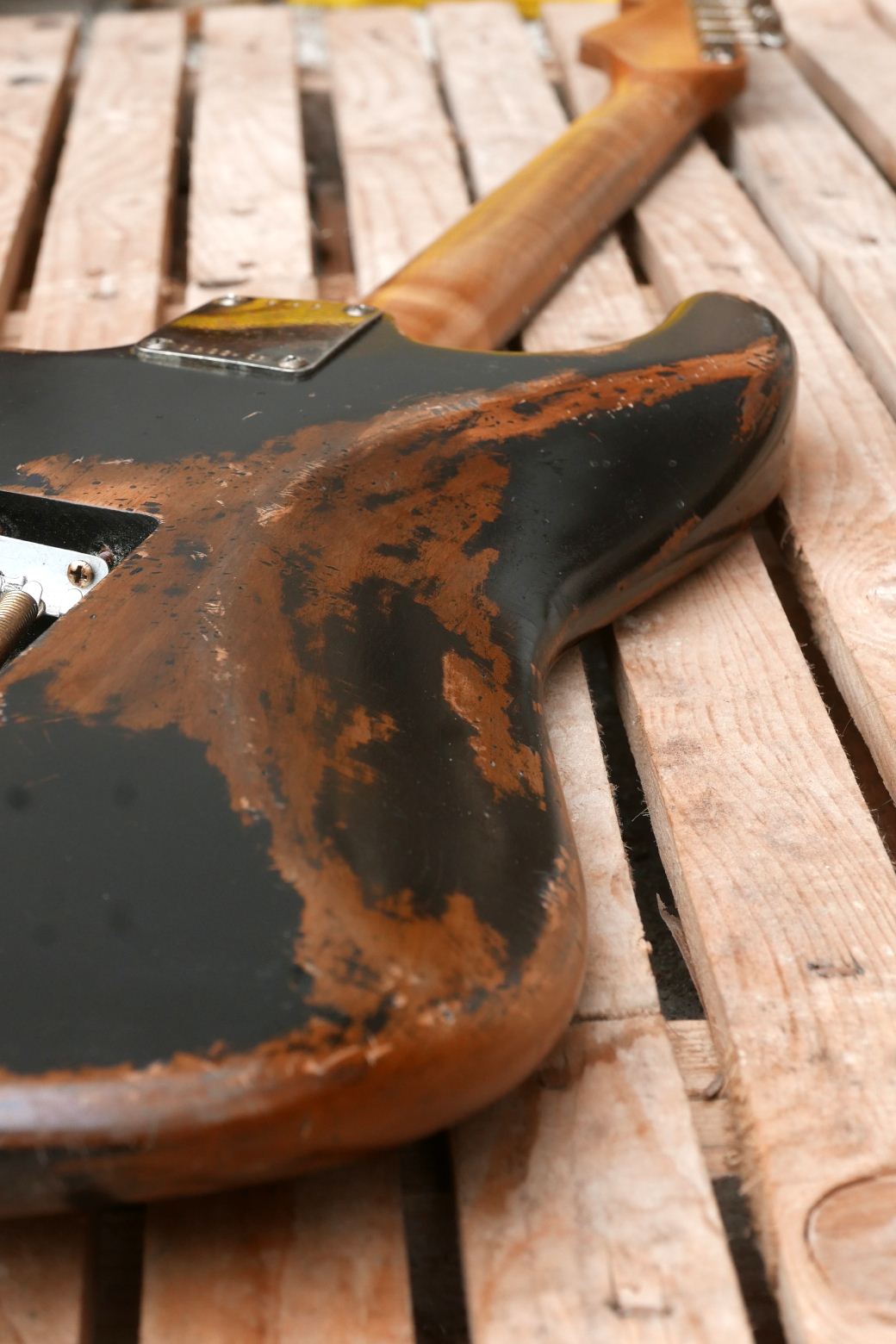 chitarra stratocaster smusso