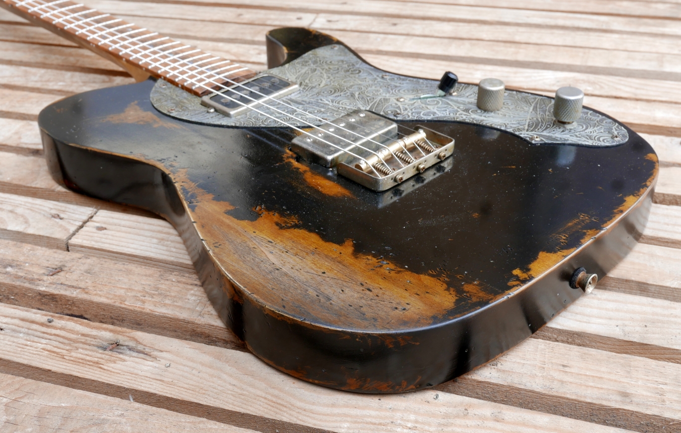 telecaster chitarra body relic