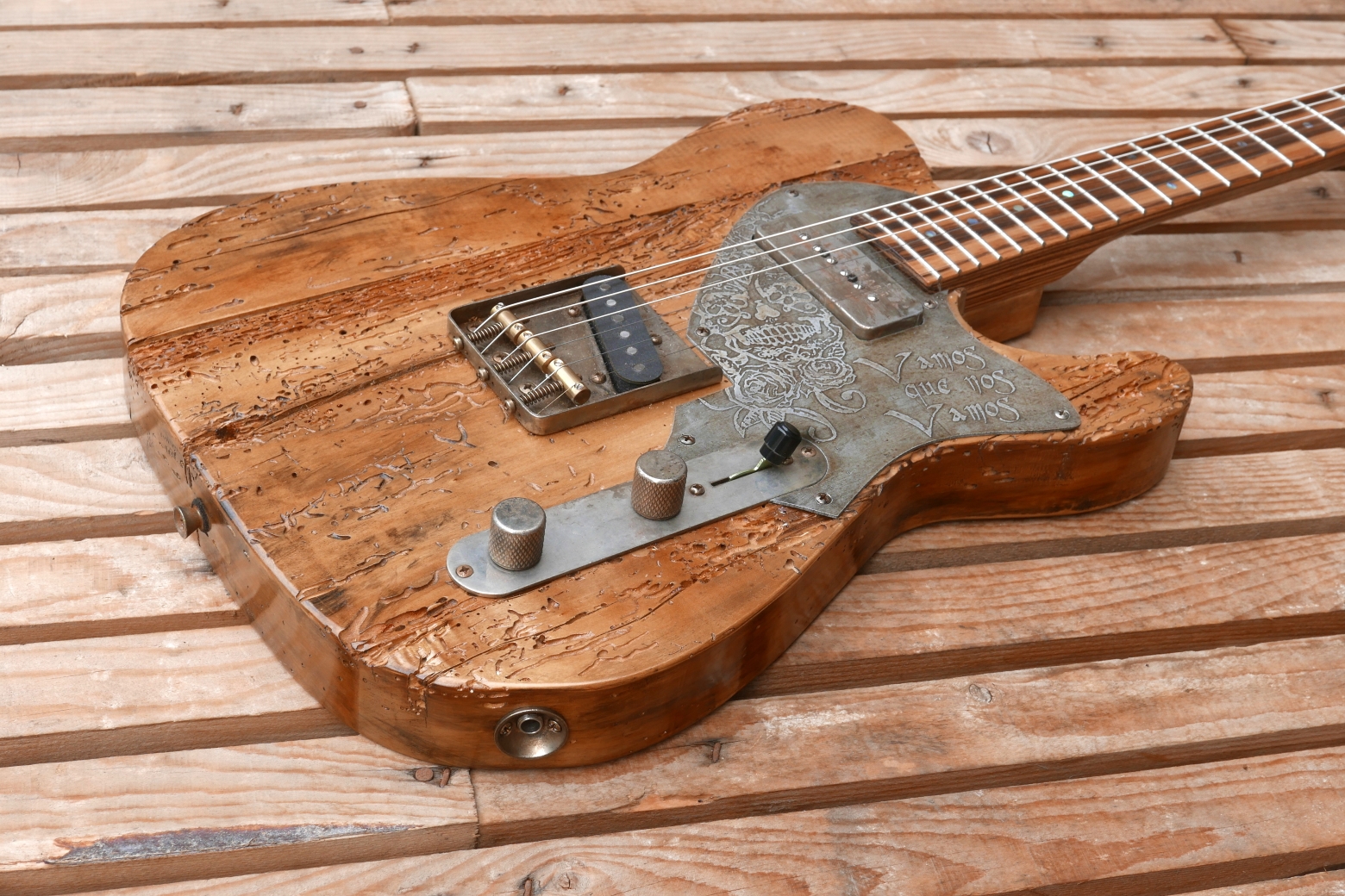 telecaster chitarra body antico