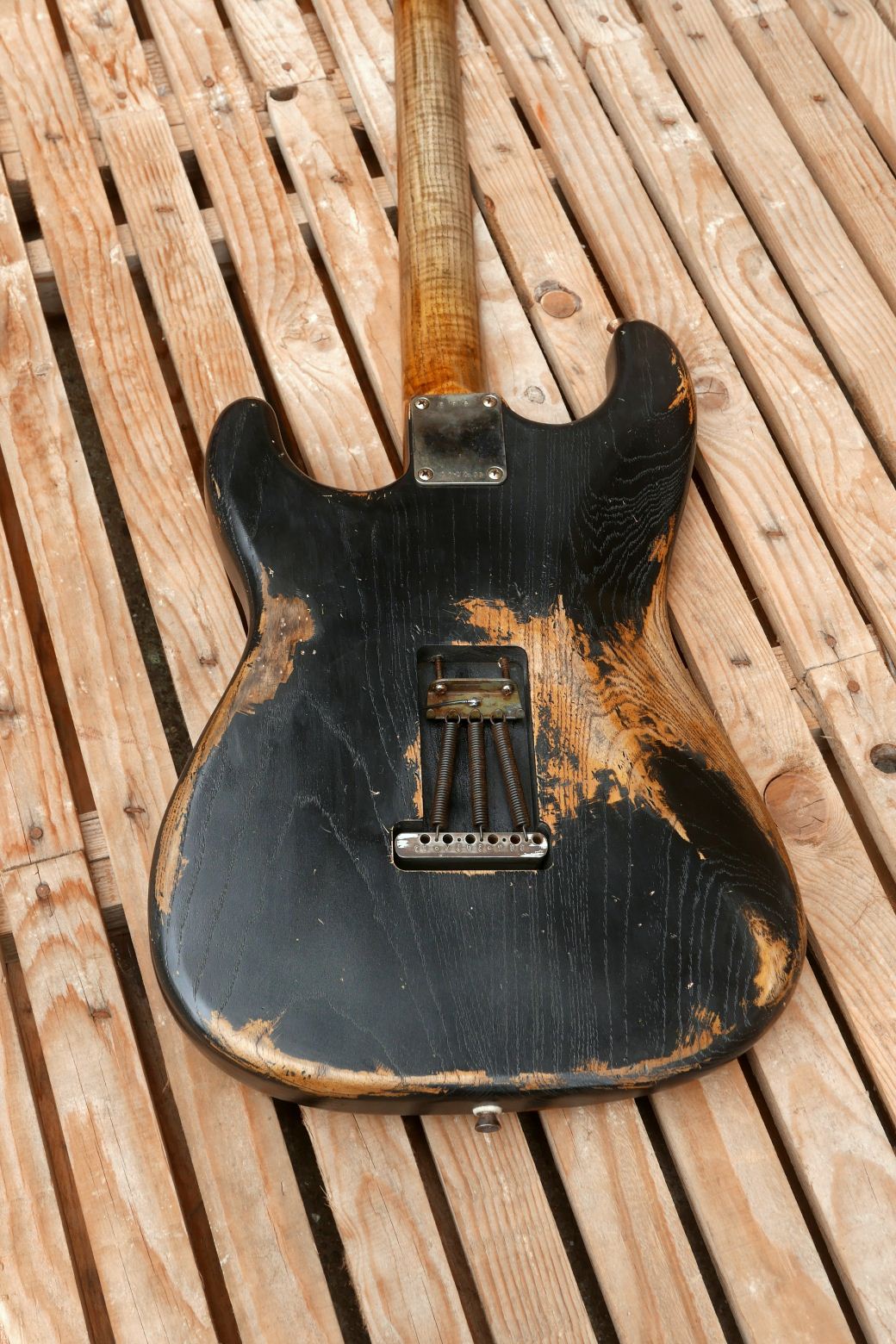 body chitarra stratocaster retro