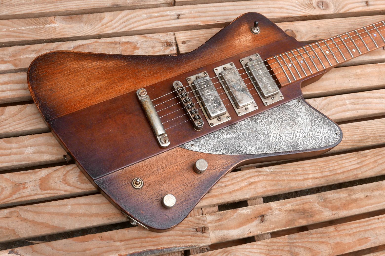 firebird guitar body mahogany