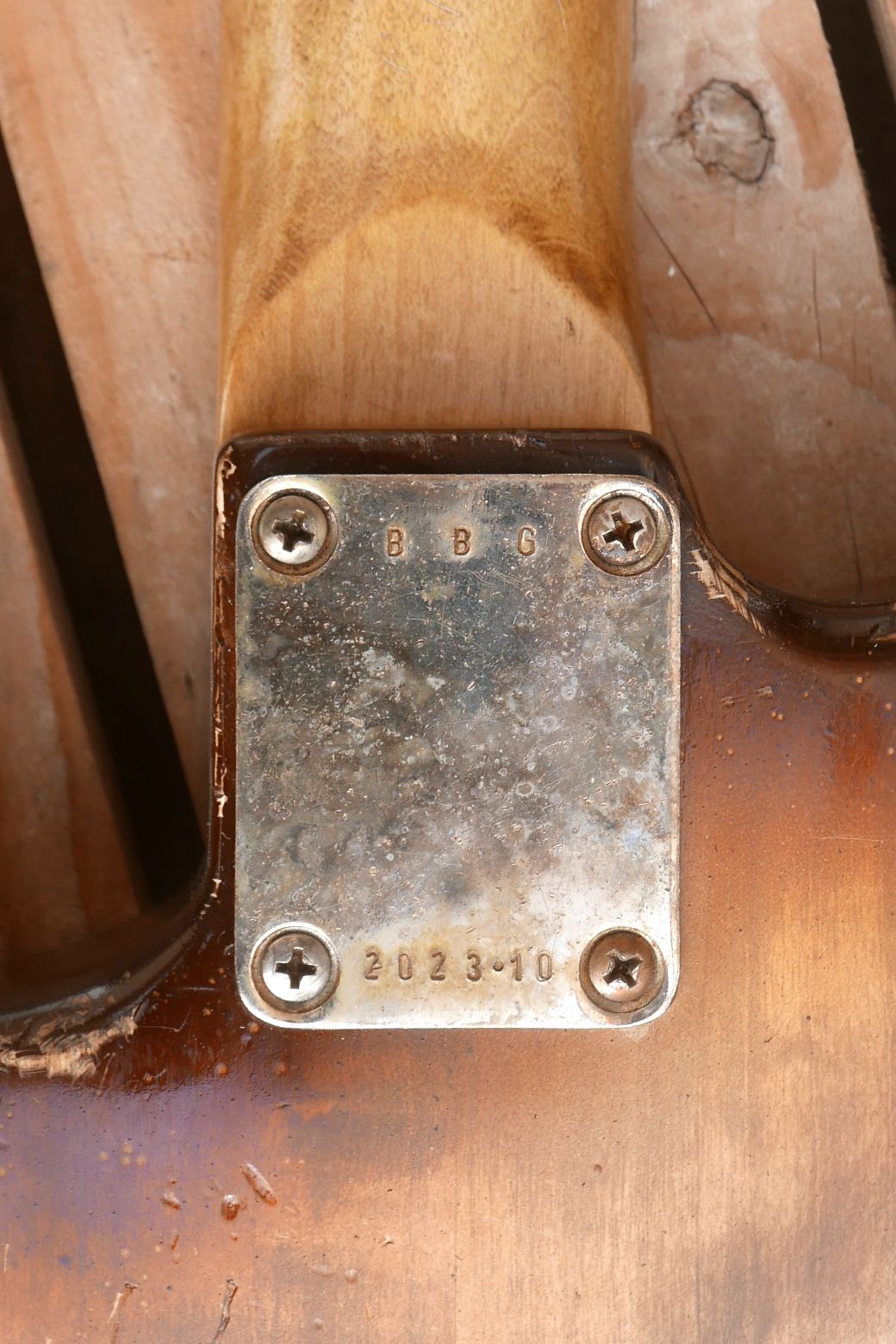 neckplate setial number