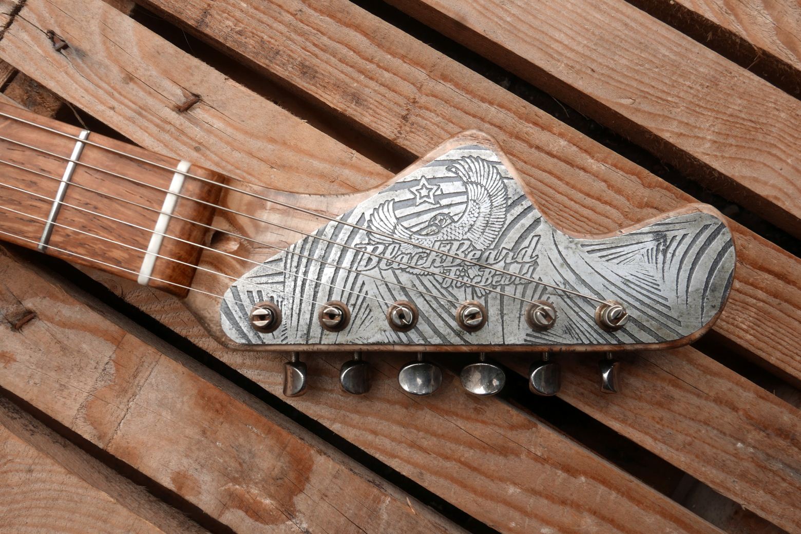 chitarra firebird paletta alluminio