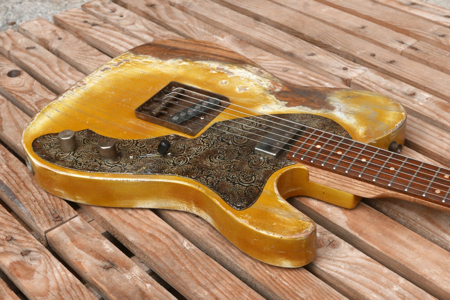 chitarra telecaster relic body