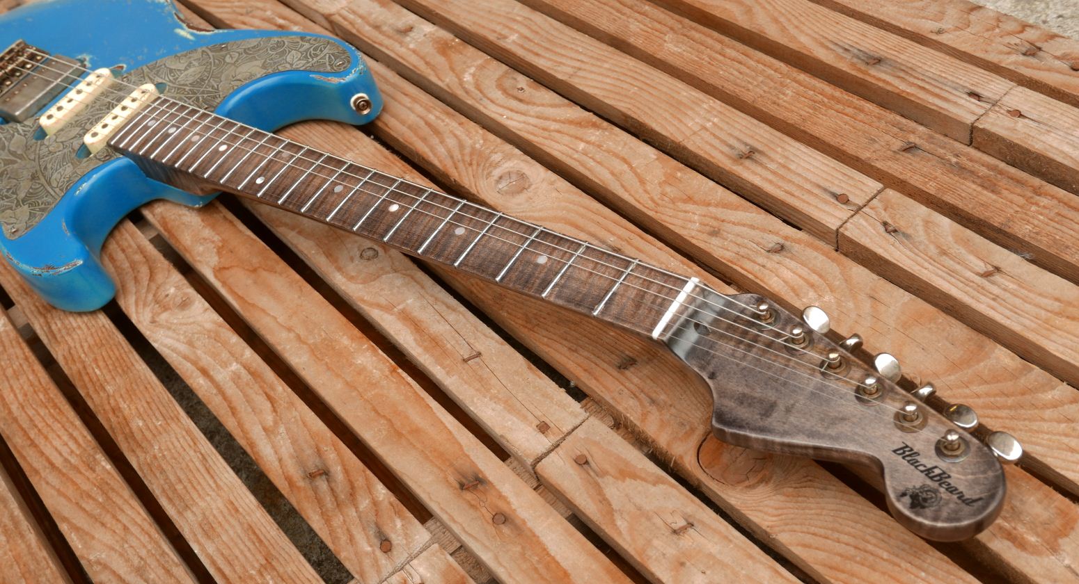 manico acero chitarra stratocaster