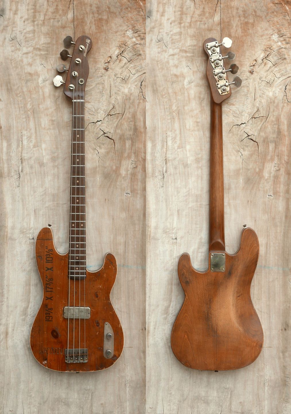 precision bass front rear