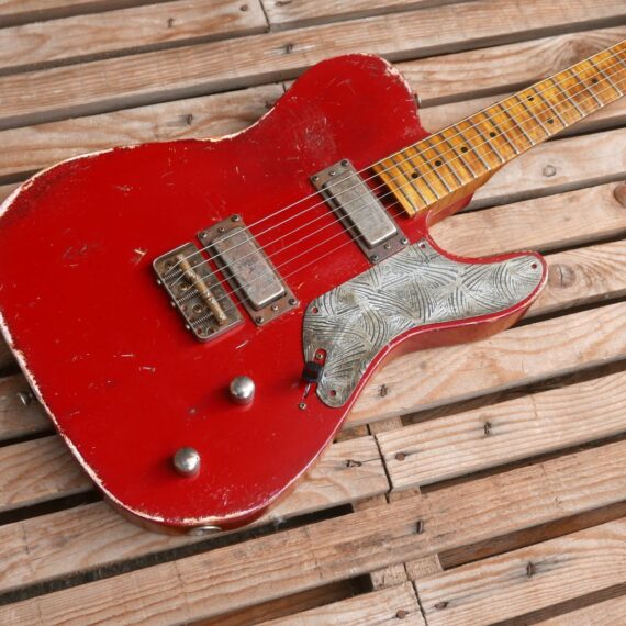 red telecaster guitar body